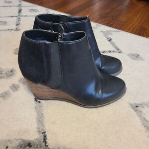 Dr Scholls wedge booties